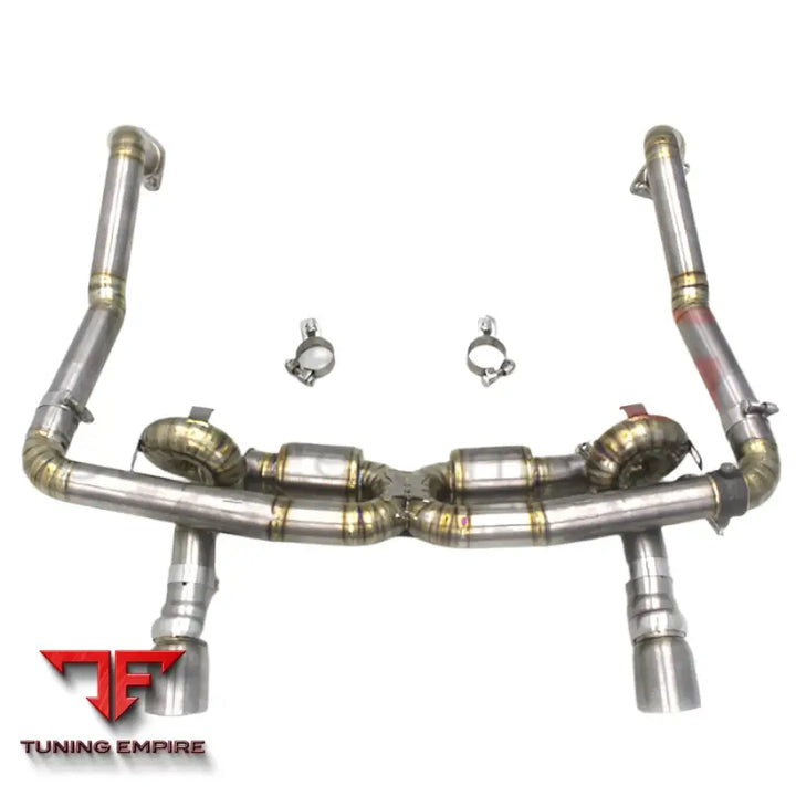 PORSCHE 718 BOXSTER/CAYMAN 2.0T TITANIUM EXHAUST PIPE 2016-2023