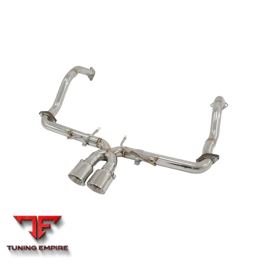 PORSCHE 718 CAYMAN BOXSTER 982 2.0T 2.5T STAINLESS STEEL CATBACK RAZOR EXHAUST WITHOUT MUFFLER VALVE