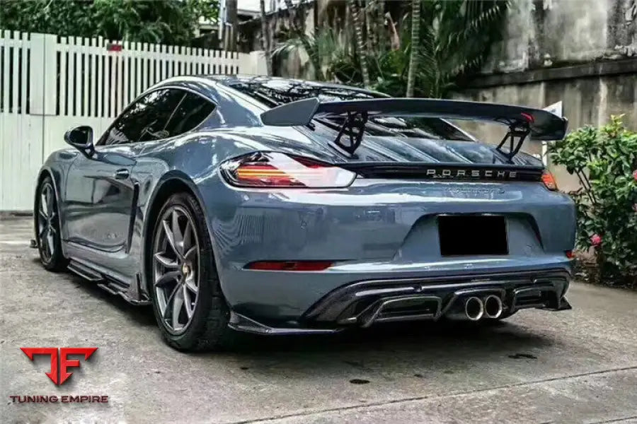 PORSCHE 718 CAYMANBOXSTER AM STYLE CARBON FIBER FULL BODY KIT BSD