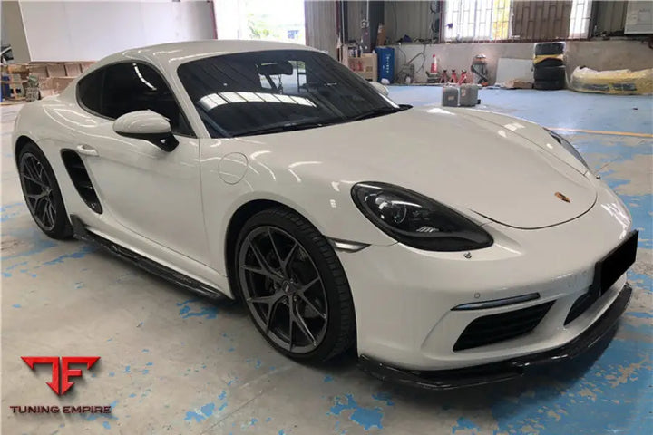 PORSCHE 718 CAYMANBOXSTER AM STYLE CARBON FIBER SIDE SKIRTS BSD