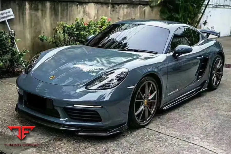 PORSCHE 718 CAYMANBOXSTER AM STYLE CARBON FIBER SIDE SKIRTS BSD