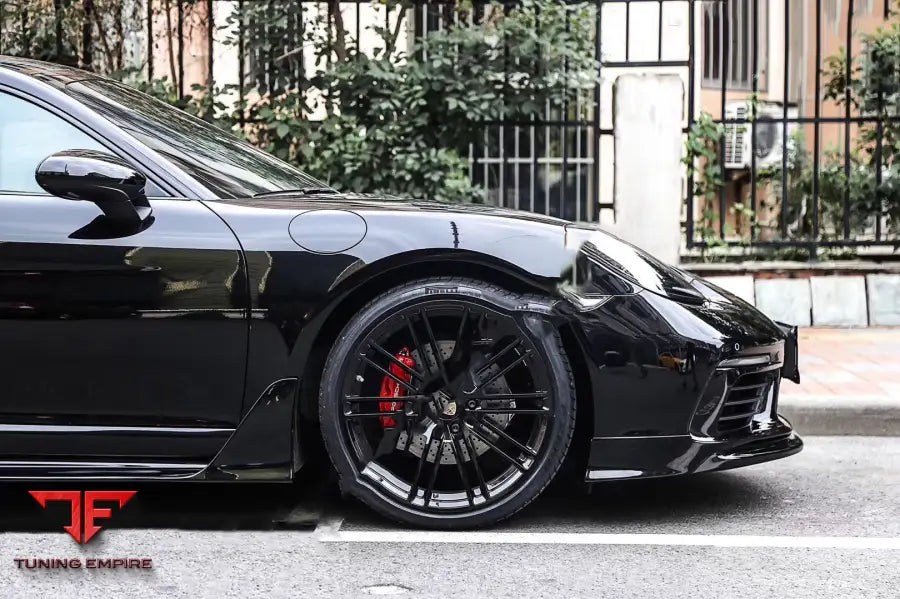 PORSCHE 718 CAYMAN & BOXSTER BKSS STYLE CARBON FIBER FRONT LIP BSD