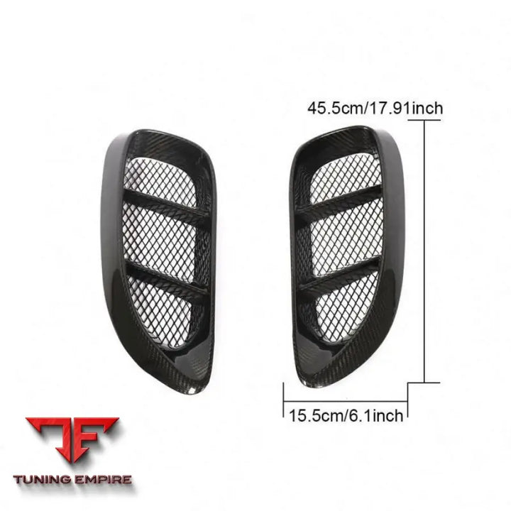 PORSCHE 718 CAYMAN BOXSTER CARBON FIBER PARTS