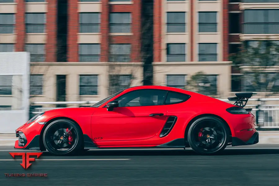 PORSCHE 718 CAYMAN & BOXSTER CARBON FIBER SIDE AIR VENTS BSD