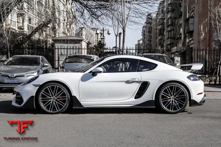 PORSCHE 718 CAYMAN & BOXSTER CARBON FIBER SIDE AIR VENTS BSD