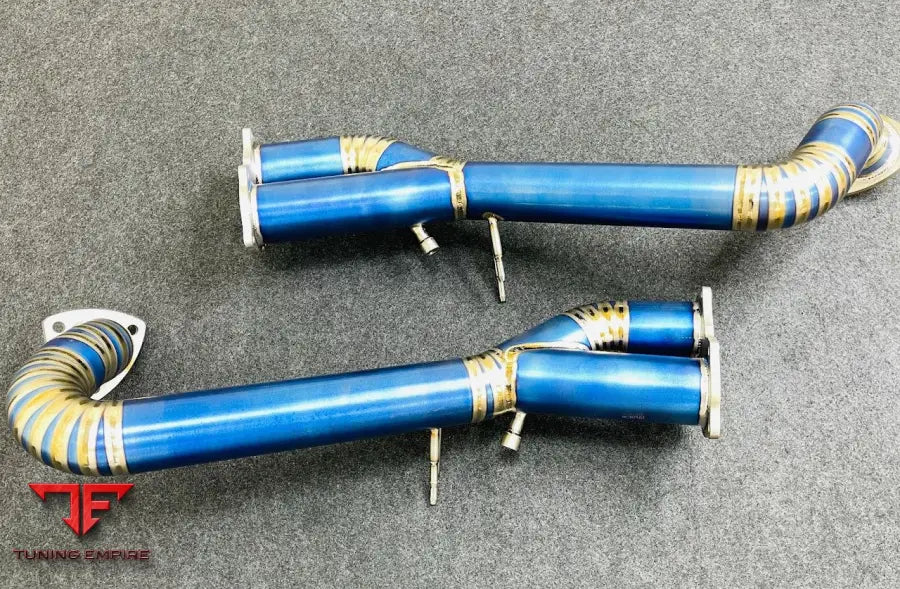 PORSCHE 718 CAYMAN/BOXSTER GT4 TITANIUM LINK PIPE(OPF DELETE)