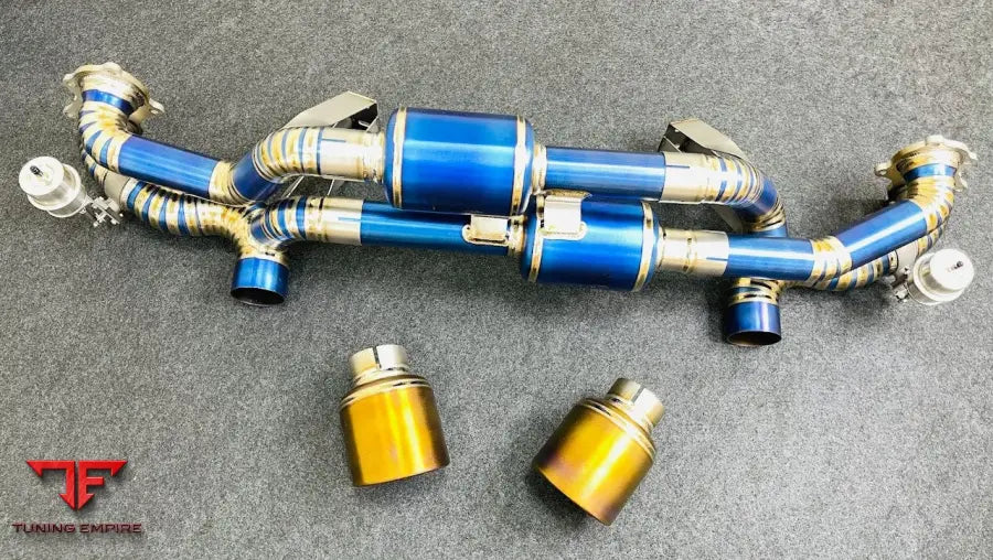 PORSCHE 718 CAYMAN/BOXSTER GT4 TITANIUM VALVETRONIC CATBACK SYSTEM