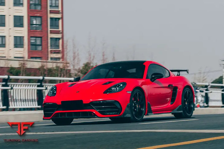 PORSCHE 718 CAYMAN & BOXSTER STUTTMATE CARBON FIBER SIDE SKIRTS BSD