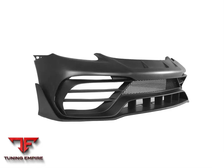 PORSCHE 718 CAYMAN & BOXSTER STUTTMATE PART CARBON FIBER FRONT BUMPER WITH ACC HOLE BSD
