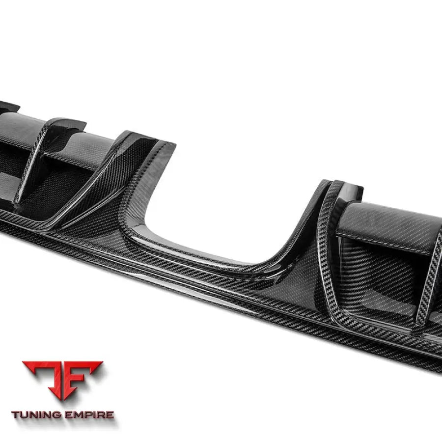 PORSCHE 718 CAYMAN BOXTER 2016 + FORZA DRY CARBON REAR DIFFUSER