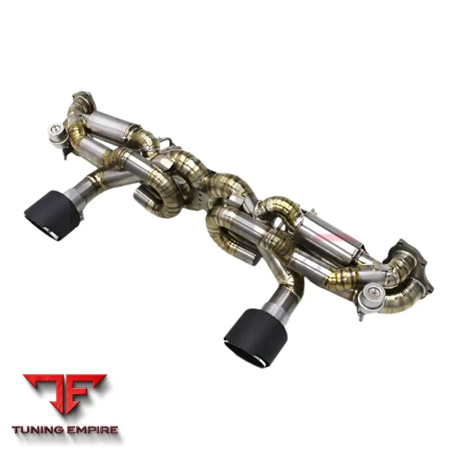 PORSCHE 718 CAYMAN GT4 4.0L CATBACK VALVETRONIC EXHAUST SYSTEM 2020-2022