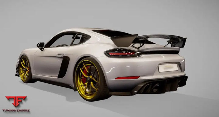 PORSCHE 718 CAYMAN GT4 CARBON FIBER PARTS