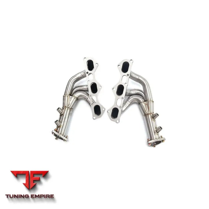 PORSCHE 718 GT4 GTS 4.0L STAINLESS STEEL RAZOR EXHAUST MANIFOLD WITHOUT HEAT SHIELD