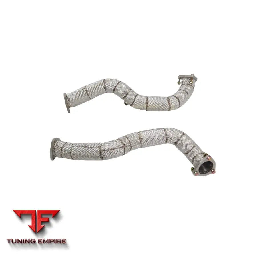 PORSCHE 718 GT4 RS 4.0L STAINLESS STEEL HEADER RAZOR EXHAUST WITH HEAT SHIELD