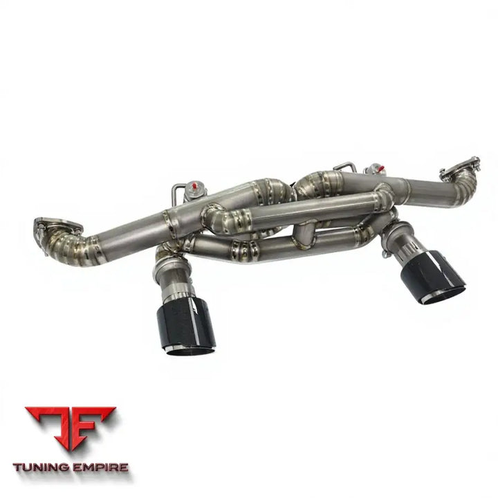 PORSCHE 718 GT4 RS 4.0L TITANIUM CATBACK RAZOR EXHAUST