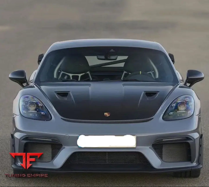 PORSCHE 718 RS CAYMAN BOXSTER CARBON FIBER FRONT BONNET HOOD