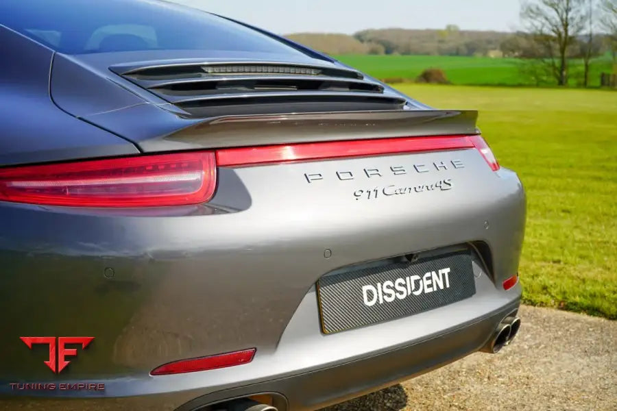Porsche 911 991.1 carbon ducktail fitted