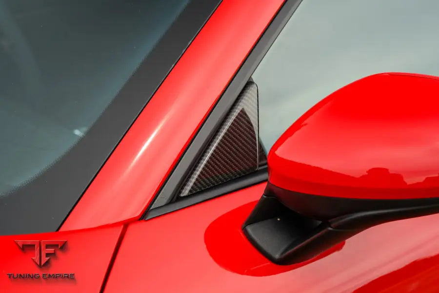Porsche 911 991.1 carbon flat door triangle