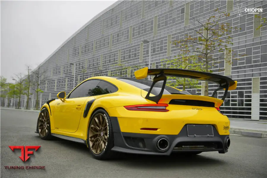 PORSCHE 911 / 991.1 CARRERA & S & 4S GT2RS STYLE TRUNK SPOILER WING BSD