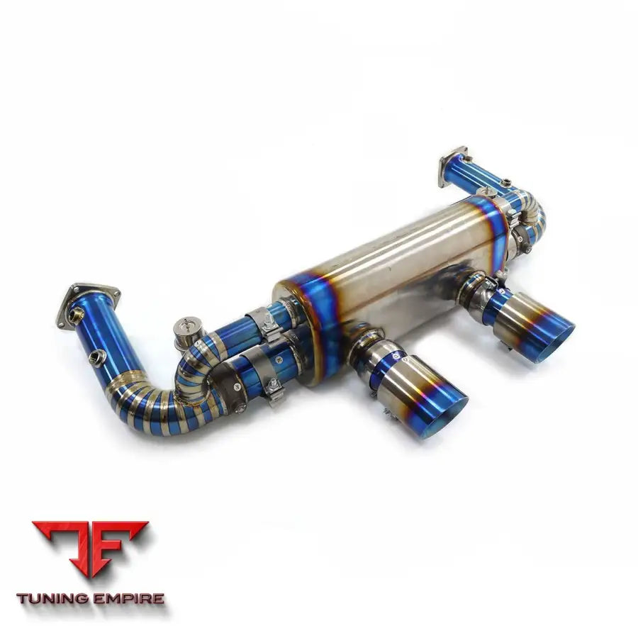 PORSCHE 911 991.2 CARRERA GTS 3.0T TITANIUM CATBACK RAZOR EXHAUST WITH MUFFLER VALVE