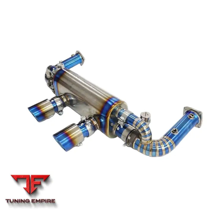 PORSCHE 911 991.2 CARRERA GTS 3.0T TITANIUM CATBACK RAZOR EXHAUST WITH MUFFLER VALVE