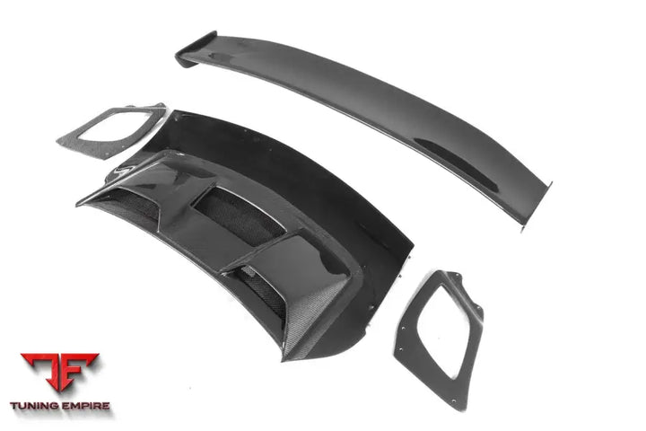 PORSCHE 911 / 991.2 CARRERA & S & 4S GT2RS STYLE CARBON FIBER TRUNK SPOILER WING BSD
