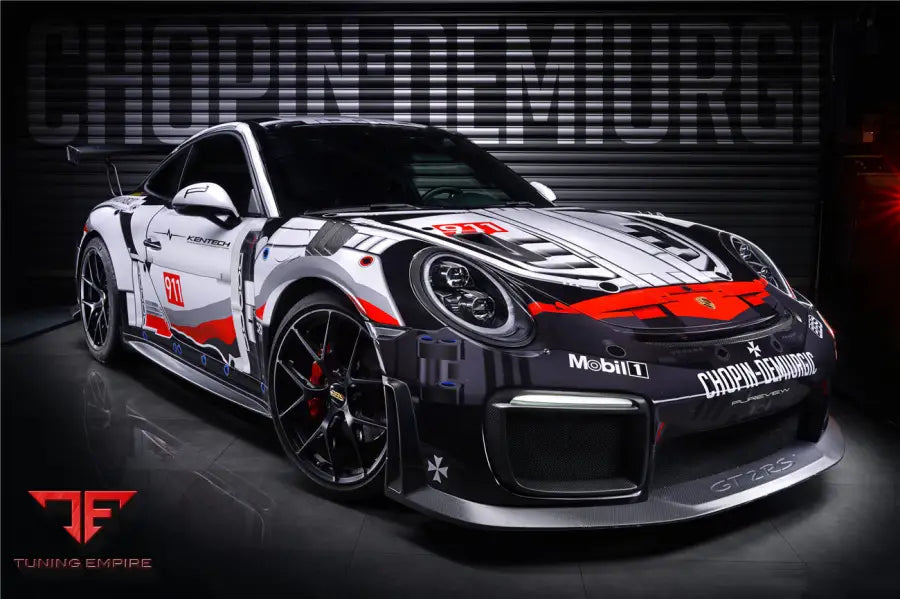 PORSCHE 911 / 991.2 CARRERA S GT2RS-STYLE GT2RS CARBON FIBER SIDE SKIRTS BSD