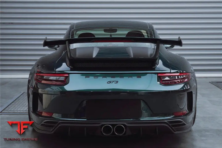 PORSCHE 911 / 991.2 GT3 ONLY BKSS STYLE CARBON FIBER REAR LIP DIFFUSER BSD