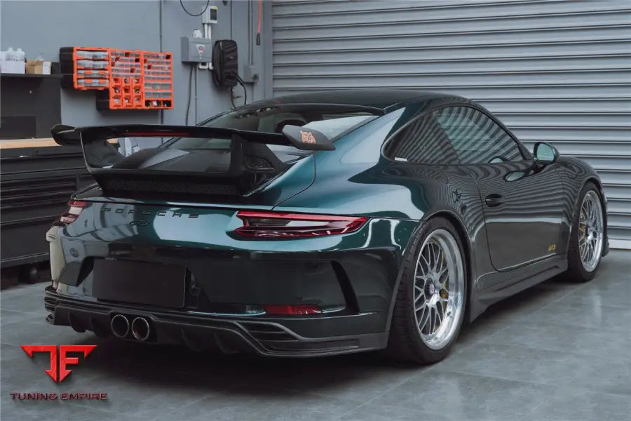 PORSCHE 911 / 991.2 GT3 ONLY BKSS STYLE CARBON FIBER REAR LIP DIFFUSER BSD