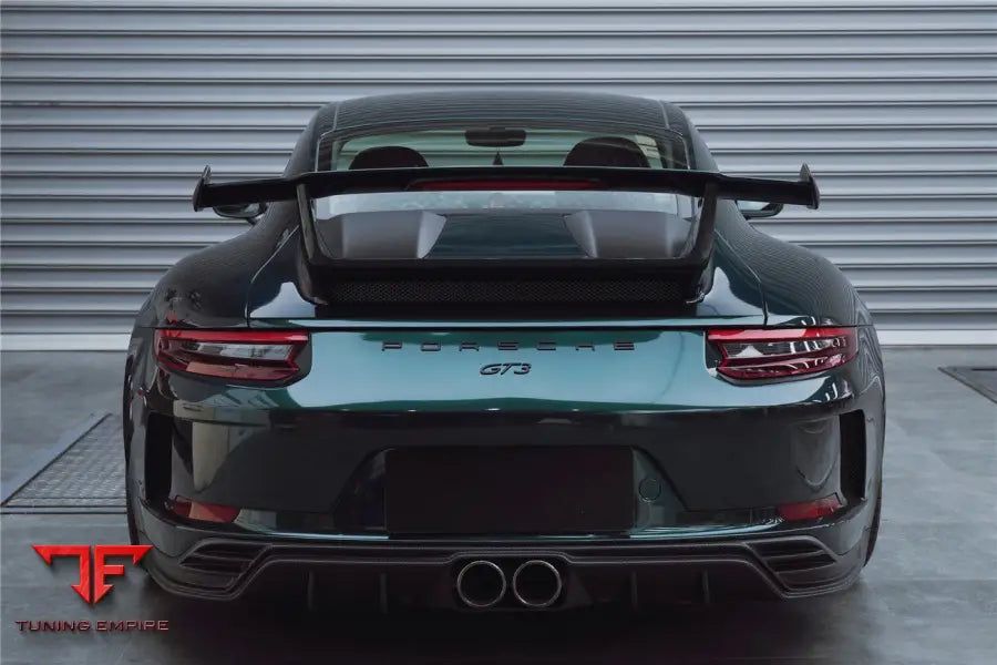 PORSCHE 911 / 991.2 GT3 ONLY BKSS STYLE CARBON FIBER REAR LIP DIFFUSER BSD