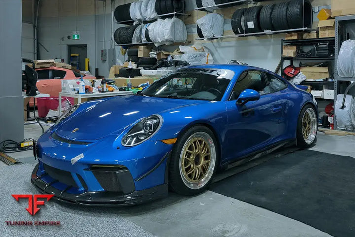 PORSCHE 911 / 991.2 GT3 ONLY BKSS STYLE CARBON FIBER SIDE SKIRTS BSD