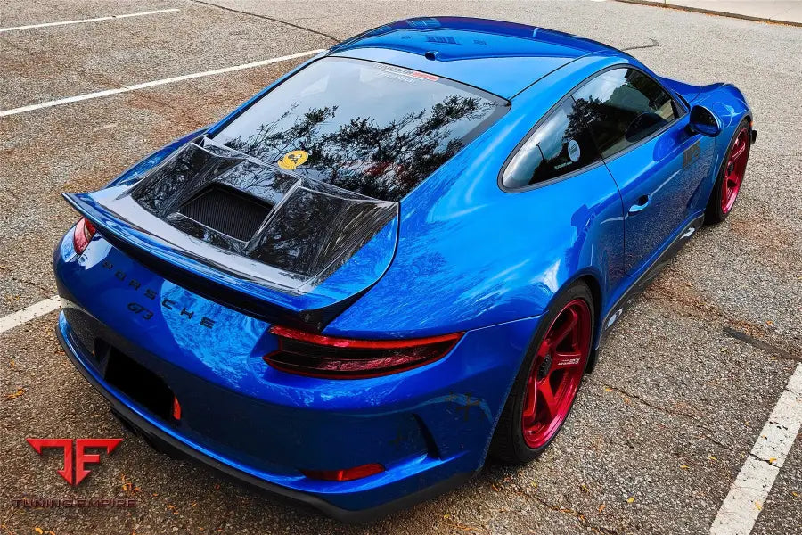 PORSCHE 911 / 991.2 GT3 ONLY GT2RS STYLE DUCKTAIL SPOILER WITH LED LIGHT BSD