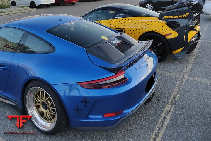 PORSCHE 911 / 991.2 GT3 ONLY GT2RS STYLE DUCKTAIL SPOILER WITH LED LIGHT BSD