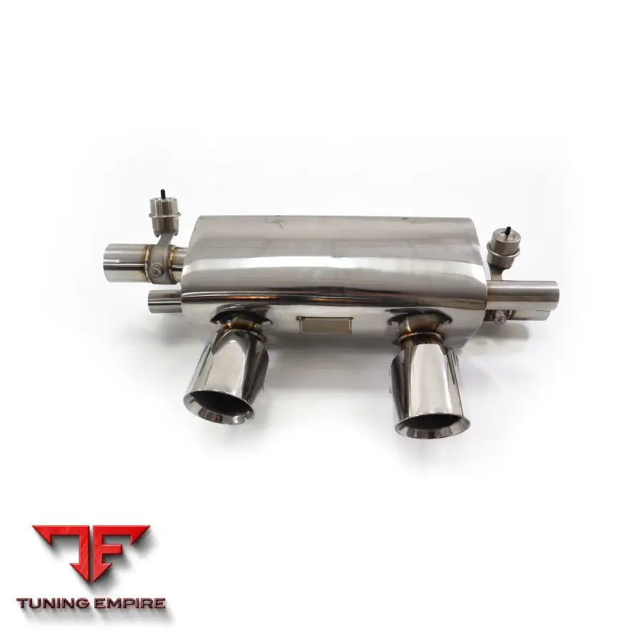 PORSCHE 911 991.2 STAINLESS STEEL CATBACK RAZOR EXHAUST WITH MUFFLER VALVE