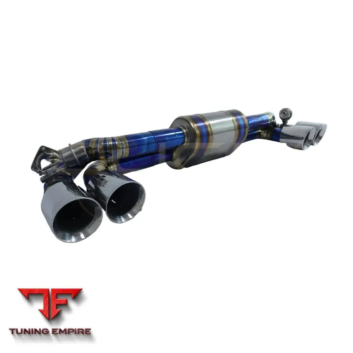 PORSCHE 911 991.2 TURBO/TURBO S/GT3 3.0T TITANIUM CATBACK RAZOR EXHAUST WITH MUFFLER VALVE