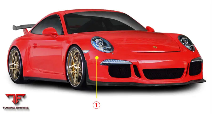 PORSCHE 911 991 GT3 BODY KIT 2012-2015Y