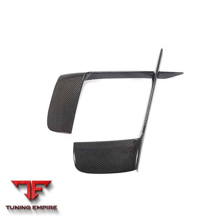 PORSCHE 911 991 GT3 RS COUPE 2-DOOR CARBON FIBER BUMPER FRONT CANARDS 2017-2019Y