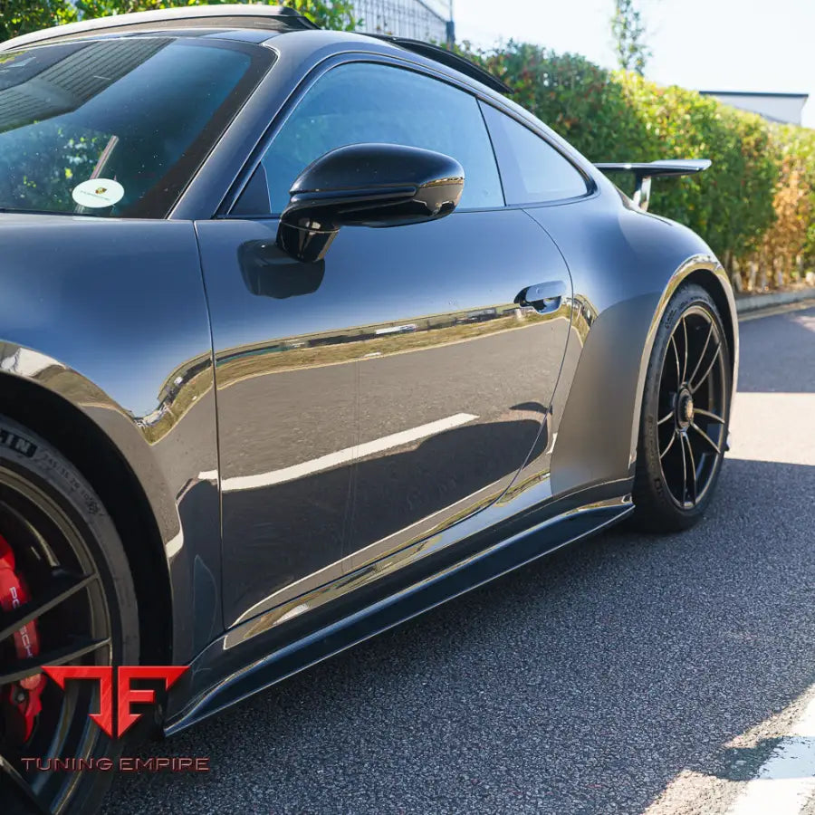 PORSCHE 911 (992.1 & 992.2) CARRERA, GTS, TARGA, GT3 2019+ CARBON FIBRE SIDE SKIRTS - CT CARBON
