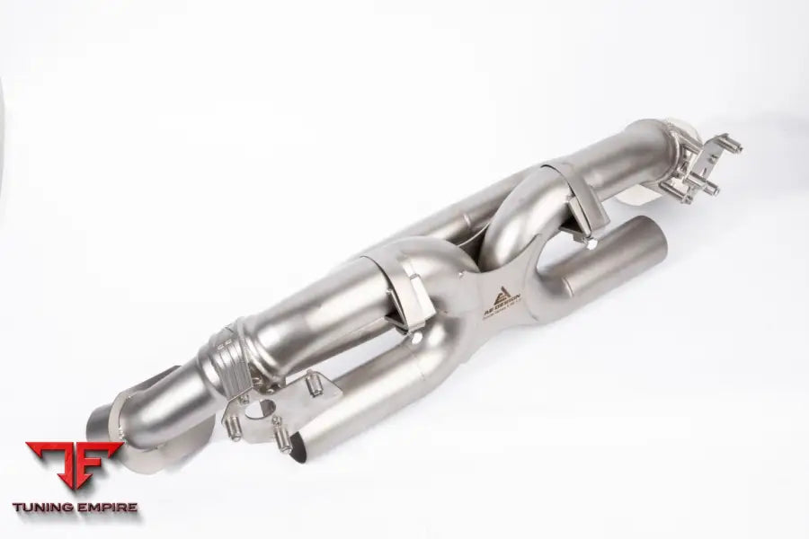 Porsche 911 992 AE Design axle-back exhaust system