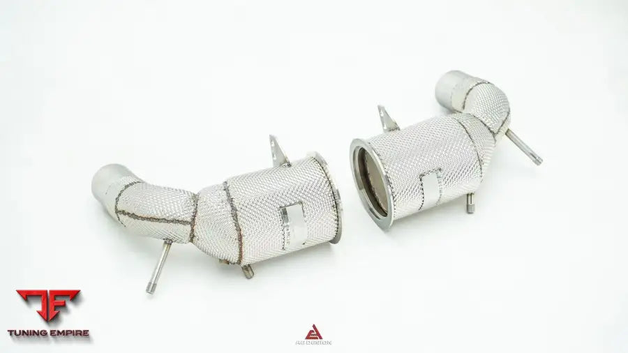Porsche 911 992 AE Design sports downpipe