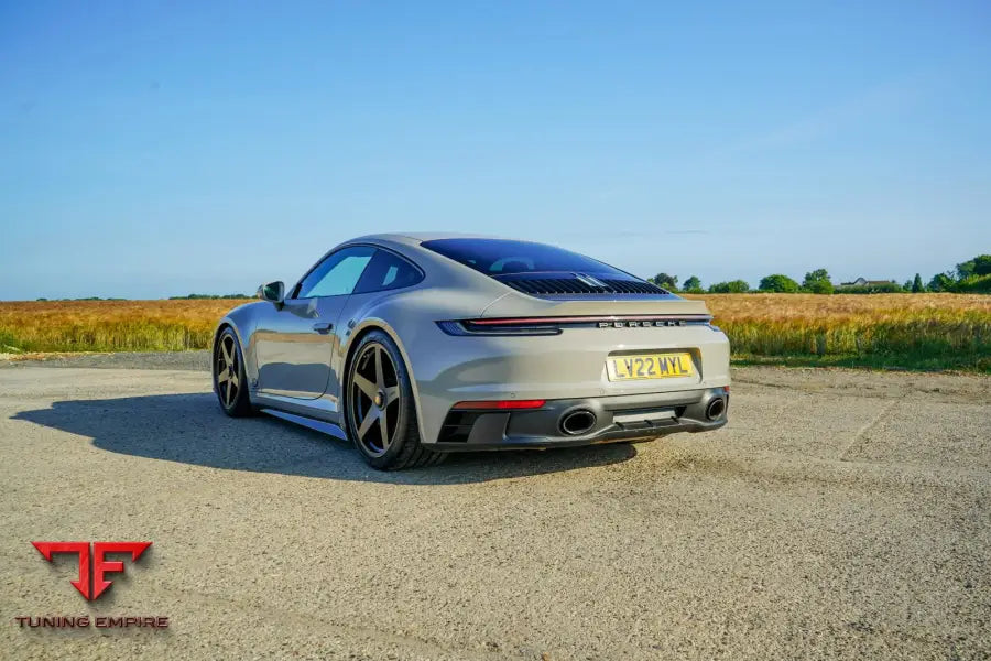 Porsche 911 992.1 carbon side sill fitted