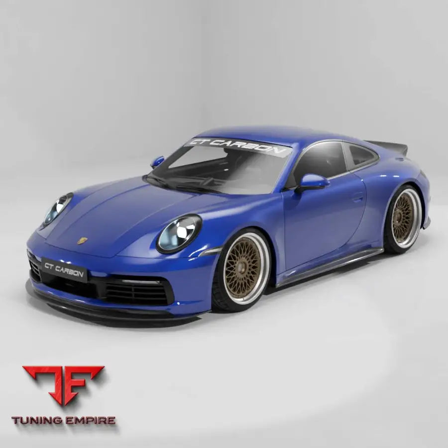 PORSCHE 911 (992.1) CARRERA 2019-2024 CARBON FIBRE KIT - V2 - CT CARBON