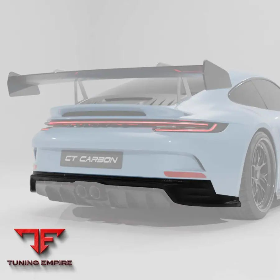 PORSCHE 911 992.1 GT3 & GT3 TOURING 2022-2024 CARBON FIBRE BUMPER TRIM - CT CARBON