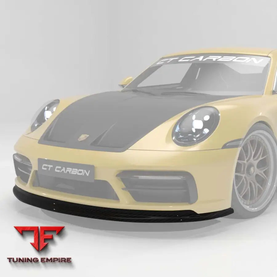 PORSCHE 911 992.1 GTS & CARRERA 2019-2024 CARBON FIBRE SPLITTER - CT CARBON