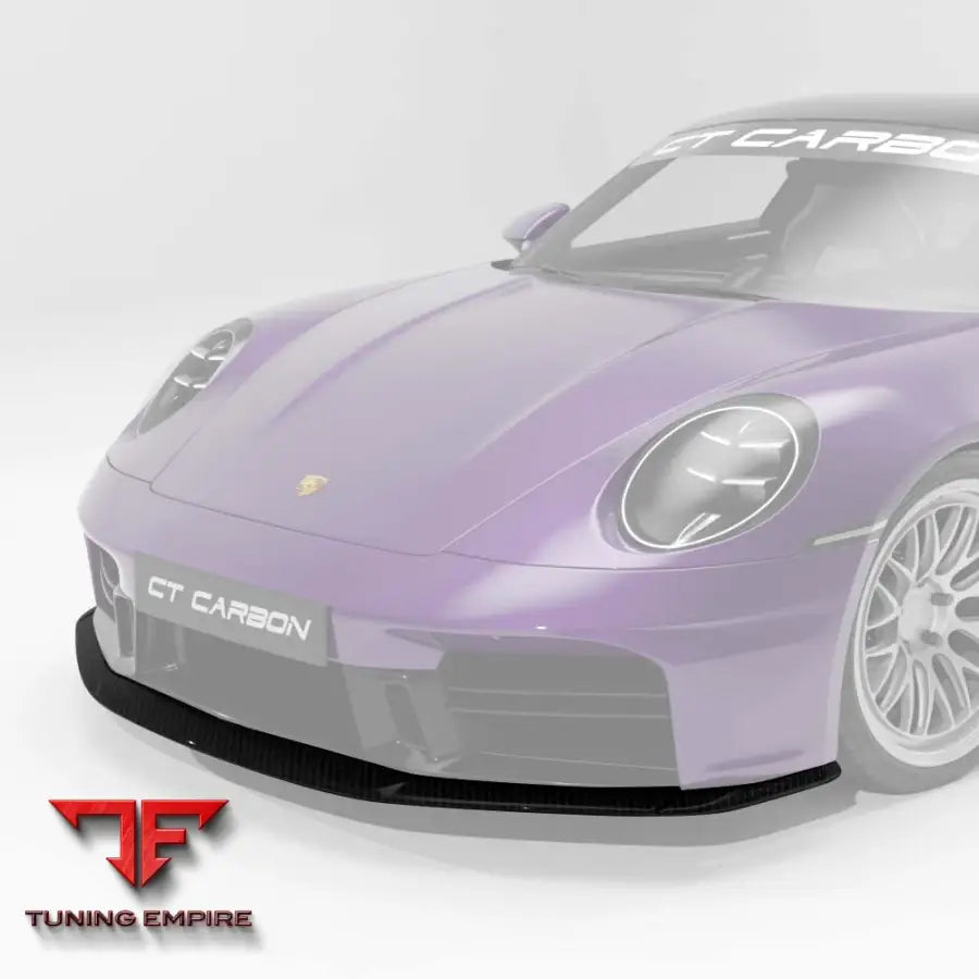 PORSCHE 911 992.2 CARRERA 2024+ CARBON FIBRE SPLITTER - CT CARBON