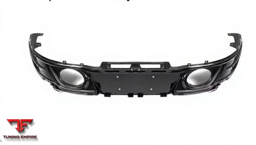 PORSCHE 911 992 CARBON FIBER REAR DIFFUSER