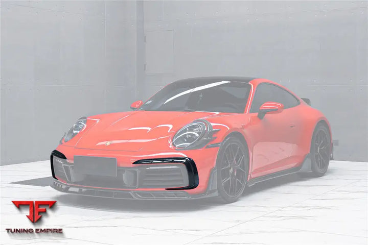 PORSCHE 911 / 992 CARRERA & 4 & 4S & TARGA & CABRIOLET BKSSII STYLE FRONT BUMPER VENT TRIMS BSD