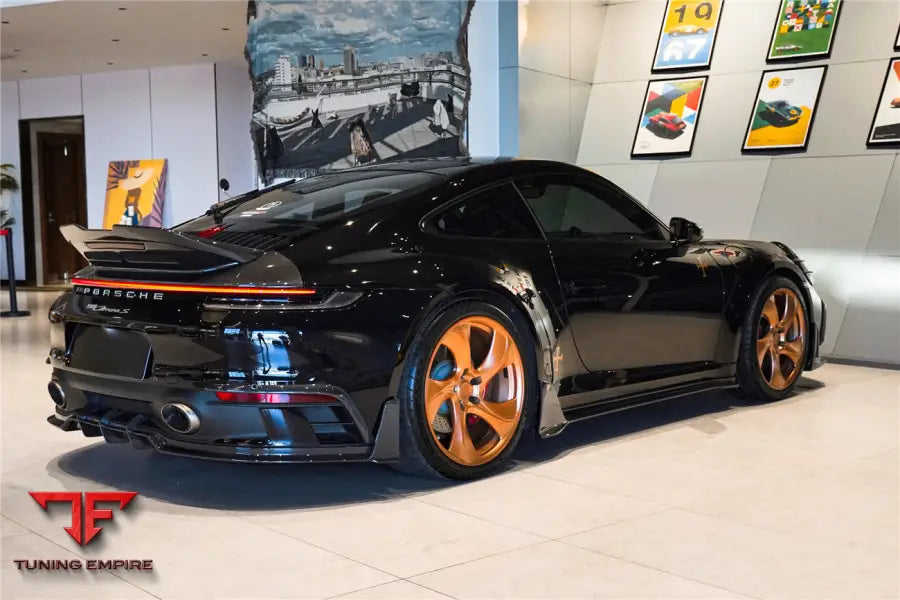 PORSCHE 911 / 992 CARRERA & 4 & 4S & TARGA & CABRIOLET SD-SPORT DESIGN MODEL BKSSII STYLE REAR LIP BSD