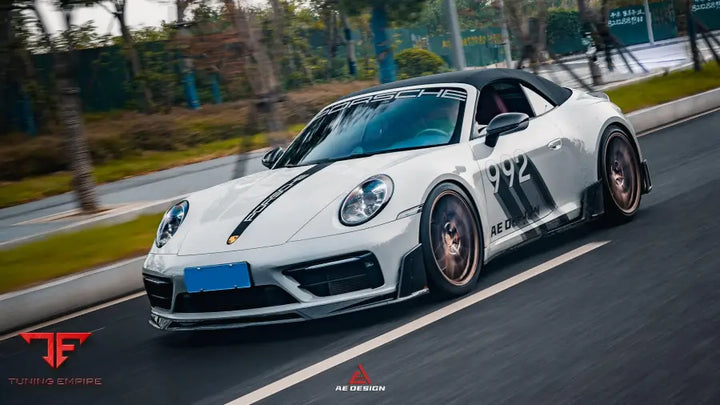 PORSCHE 911 992 CARRERA 4 S 4S GTS 2022-ON AE SIDE SKIRTS - Side Skirts