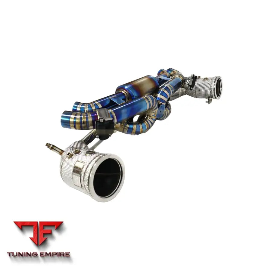 PORSCHE 911 992 CARRERA 4/S TARGA4/4S 3.0T CATBACK RAZOR EXHAUST DOWNPIPE WITH MUFFLER VALVE
